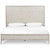 Viggo Vintage White Oak Bed