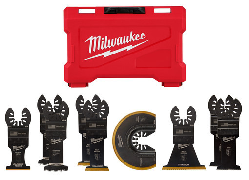 Milwaukee 49-10-9113 MILWAUKEE® OPEN-LOK 9PC MULTI-TOOL BLADE KIT