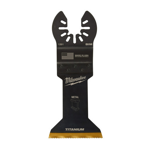 Milwaukee 49-25-1263 MILWAUKEE® OPEN-LOK 1-3/4" TITANIUM ENHANCED BI-METAL METAL BLADES 3PK