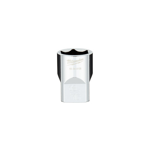 Milwaukee 45-34-9105 1/2" Drive 13/16" SAE 6-Point Socket with FOUR FLAT Sides