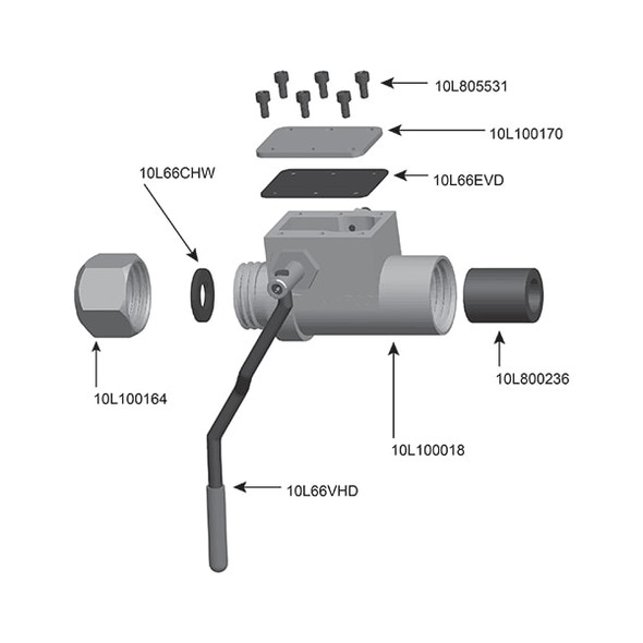 Cover Gasket for Blastmaster® 153 Remote Control Valve