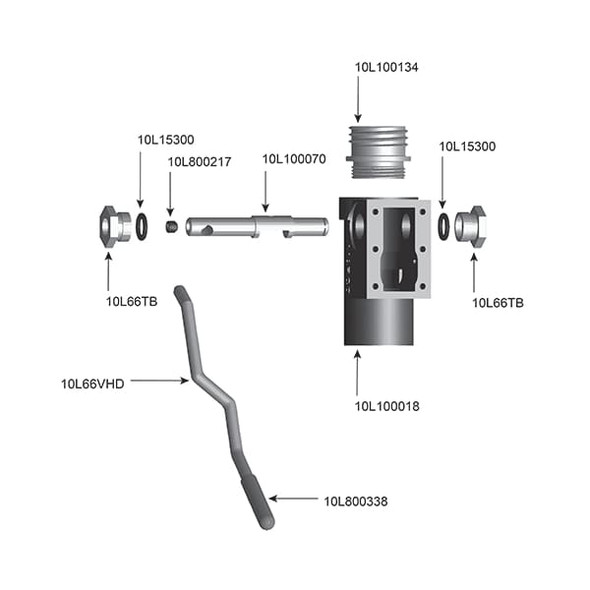 Handle Grip for Blastmaster® 153 Remote Control Valve