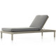 Waller Grey Teak Outdoor Chaise
