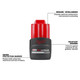 Milwaukee 48-11-2425 M12 REDLITHIUM HIGH OUTPUT CP2.5 Battery Pack