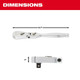 Milwaukee 48-22-9039 3/8" Drive 9" Flex Head Ratchet