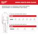 Milwaukee M850G-3230 FREEFLEX Unlined Bib Overalls 32x30