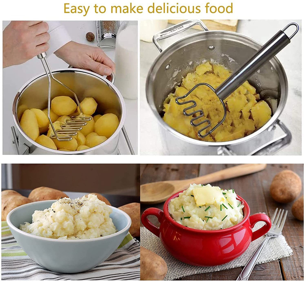 Potato Masher For Potato Ricer Baby Food Best Kitchen Tools
