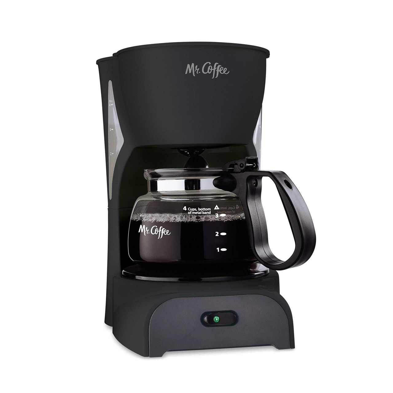 Mr. Coffee Simple Brew Coffee Maker, 4 Cup, Black Medium - DII Stores
