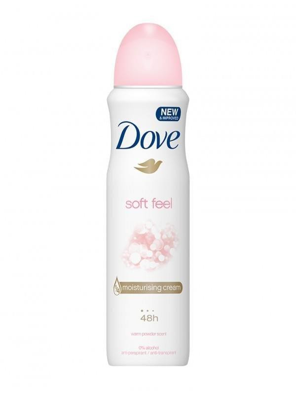 Dove Invisible Dry Anti-Perspirant Deo Spray – 48h Schutz, Hinterlässt Keine Weißen Flecken, Mit Pflegecreme