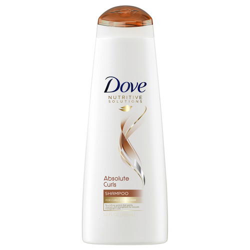 Dove Shampoo, Absolute Curls, 12 Oz