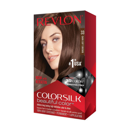 Hair Color- Colorsilk Dark Soft Brown #33