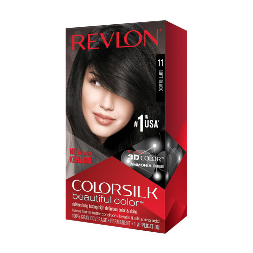 Hair Color- Colorsilk Soft Black #11