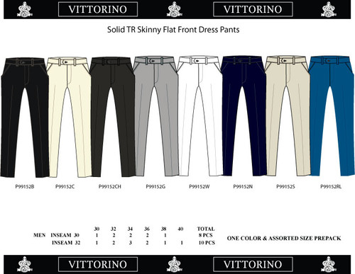 Mens Better Dress Pants- Skinny 30-40 Navy