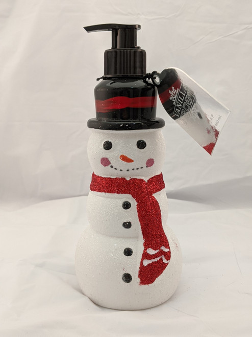 Pump Soap Dispenser Snowman