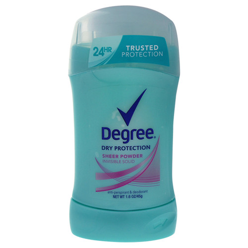 Degree Deodorant Invisible  Solid, Shr/Pwd Woman 1.6oz
