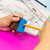 Bazic Dual-Blade Square Pencil & Crayon Sharpener, 2 Sharpeners, Assorted Colors