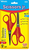 BAZIC 5" Blunt & Pointed Tip School Scissors, Assorted Colors, 2 Pack