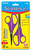 BAZIC 5" Blunt & Pointed Tip School Scissors, Assorted Colors, 2 Pack