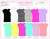 Ladies S/S Yummy Tees- Crew Neck