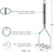 Kitchen Utensils Potato Masher For Potato Ricer Baby Food Best Kitchen Tools Stainless Steel Dishwasher Safe (Wavy)