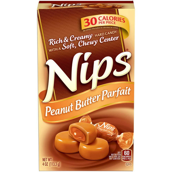 Nips Hard Candy, Peanut Butter Parfait, 4 oz