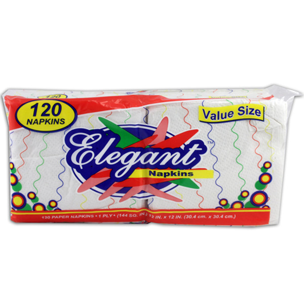 Elegant Napkins, 120 Napkins