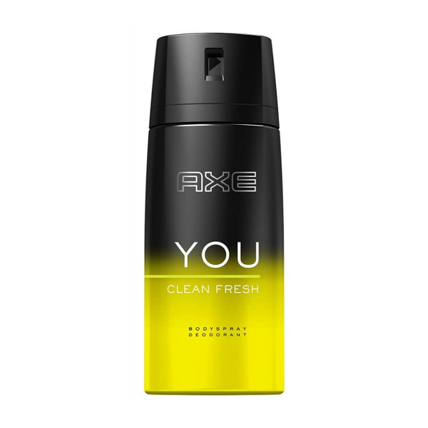 Axe Body Spray, You Clean Fresh, 150 ML (5.07 Oz)