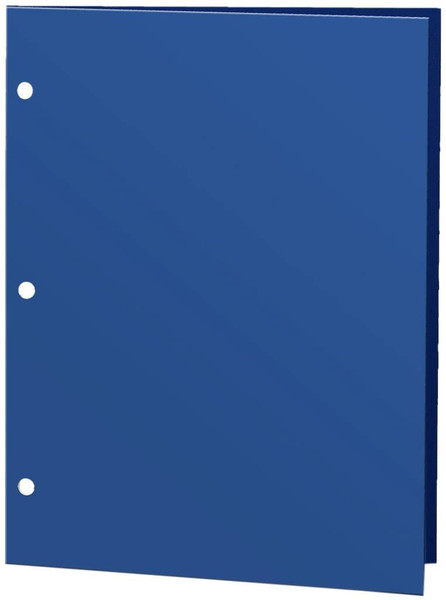Promarx 2-Pocket 3-Hole Portfolio, Navy