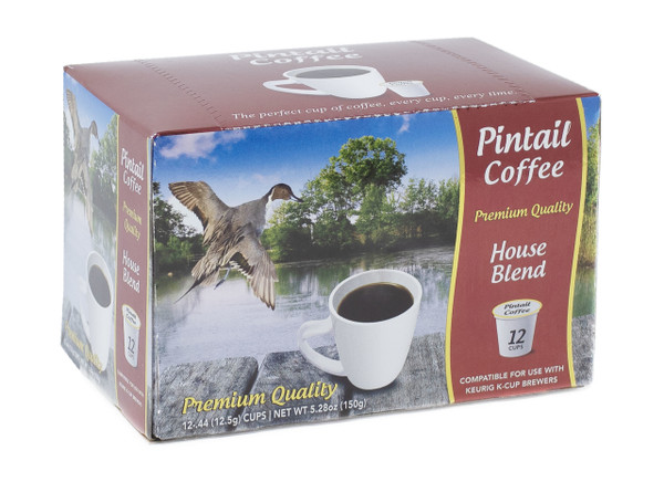 Pintail Coffee Pods House Blend, 12 ct