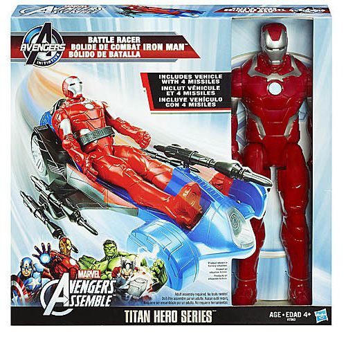 Marvel Iron Man w Battle Racer