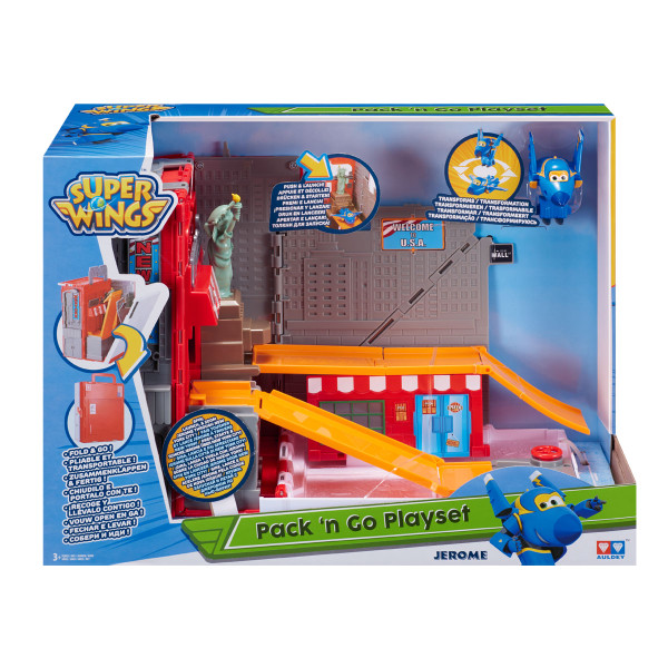 Super Wings Pack N Go Playset Jerome
