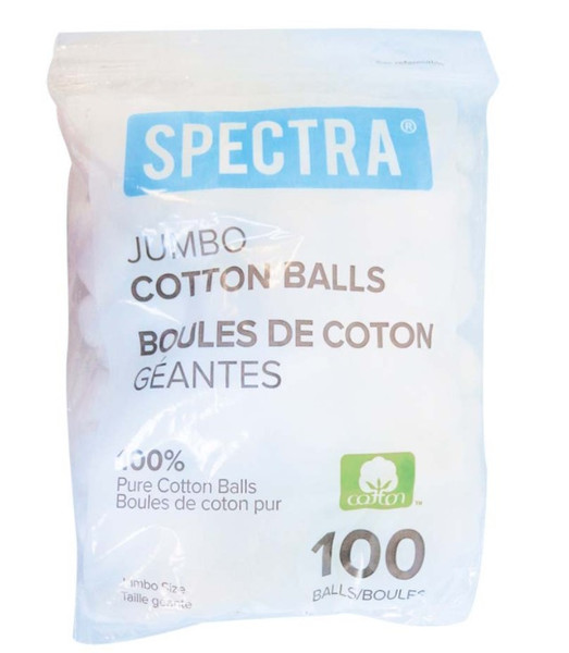 Cotton Balls Spectra Jumbo 100ct