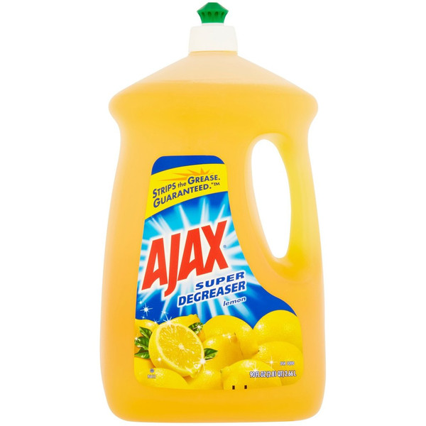 Dish Liquid- Ajax Lemon 90oz
