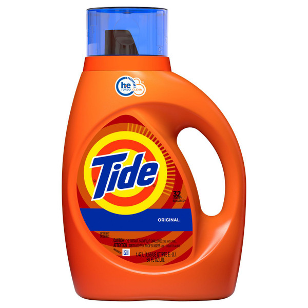Tide Laundry Detergent Original HE 50oz