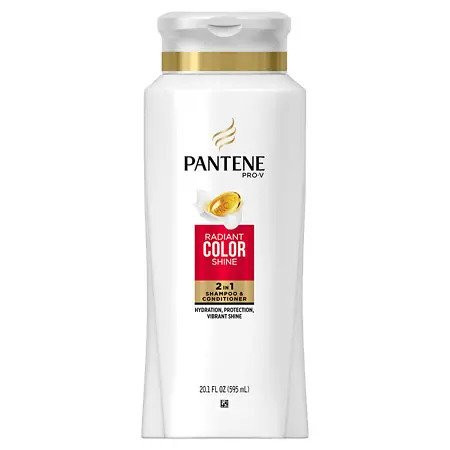 Shampoo- Pantene Radiant Color 2 in 1 20.1oz