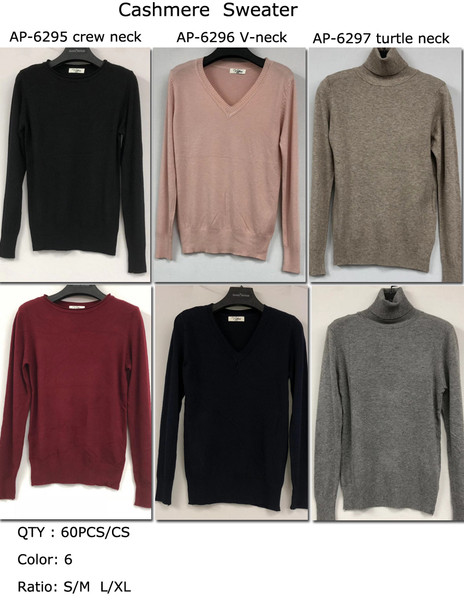 Ladies Sweaters- Soft Knit Turtleneck