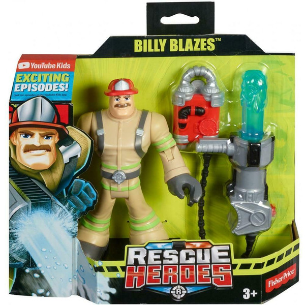 Rescue Heroes Billy Blazes Figure w Accessories