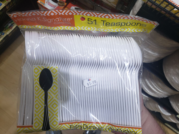 Plastic Forks White Heavy Duty 51ct