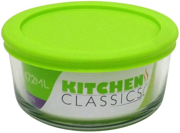 2 Cup Rnd Storage w/Lid Kitchen Classics