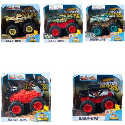 Hot Wheels Monster Trucks Bash Ups 1:43 Asst
