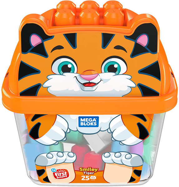 Mega Bloks Smiley Tiger Set 25pc