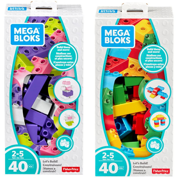 Mega Bloks Lets Build Set 40pc