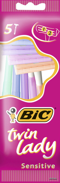 Razors- Bic Twin Lady Sensitive 5ct