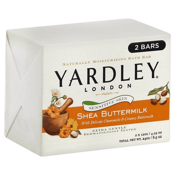 Soap- Yardley 2pk- Shea Butter 4.25oz