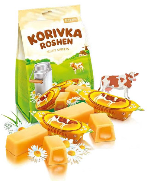 Roshen Korivka Milky Sweets Soft Candy 205gr
