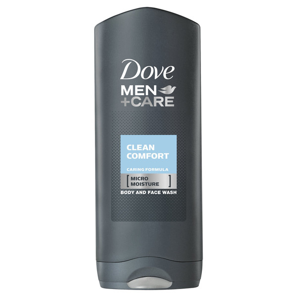 Dove Men +Care Body and Face Wash, Clean Comfort, 400 ml
