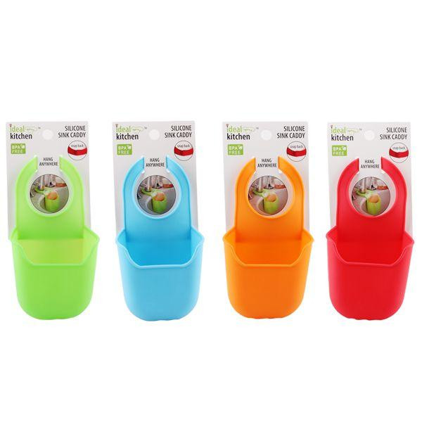 Ideal Kitchen Silicone Sink Caddy, Colors May Vary, 1ct