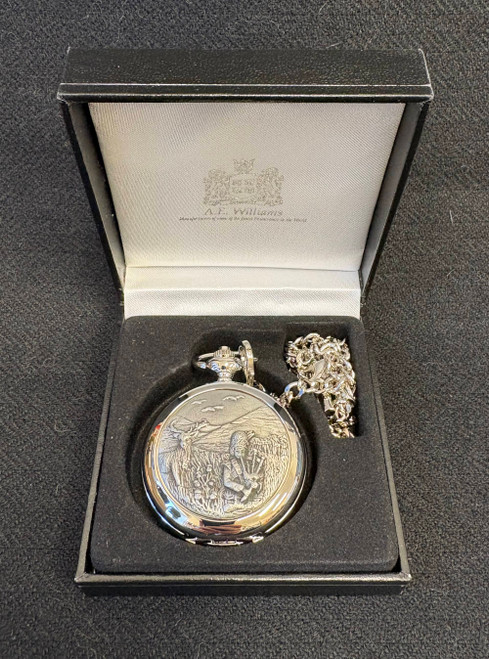 Pocket Watch - Highland Piper and Stag