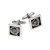 Thistle Pewter Cufflinks KCL34P