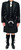 Black Prince Charlie Jacket with Black Isle Tartan Kilt